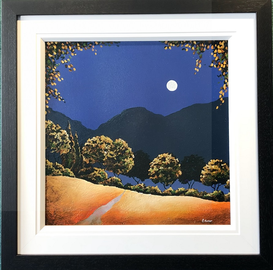 Golden Trees At Nightfall